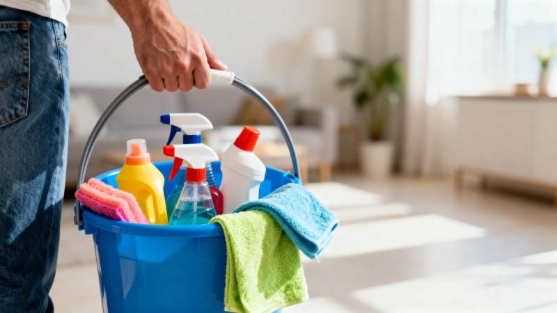 清洁用品桶图片