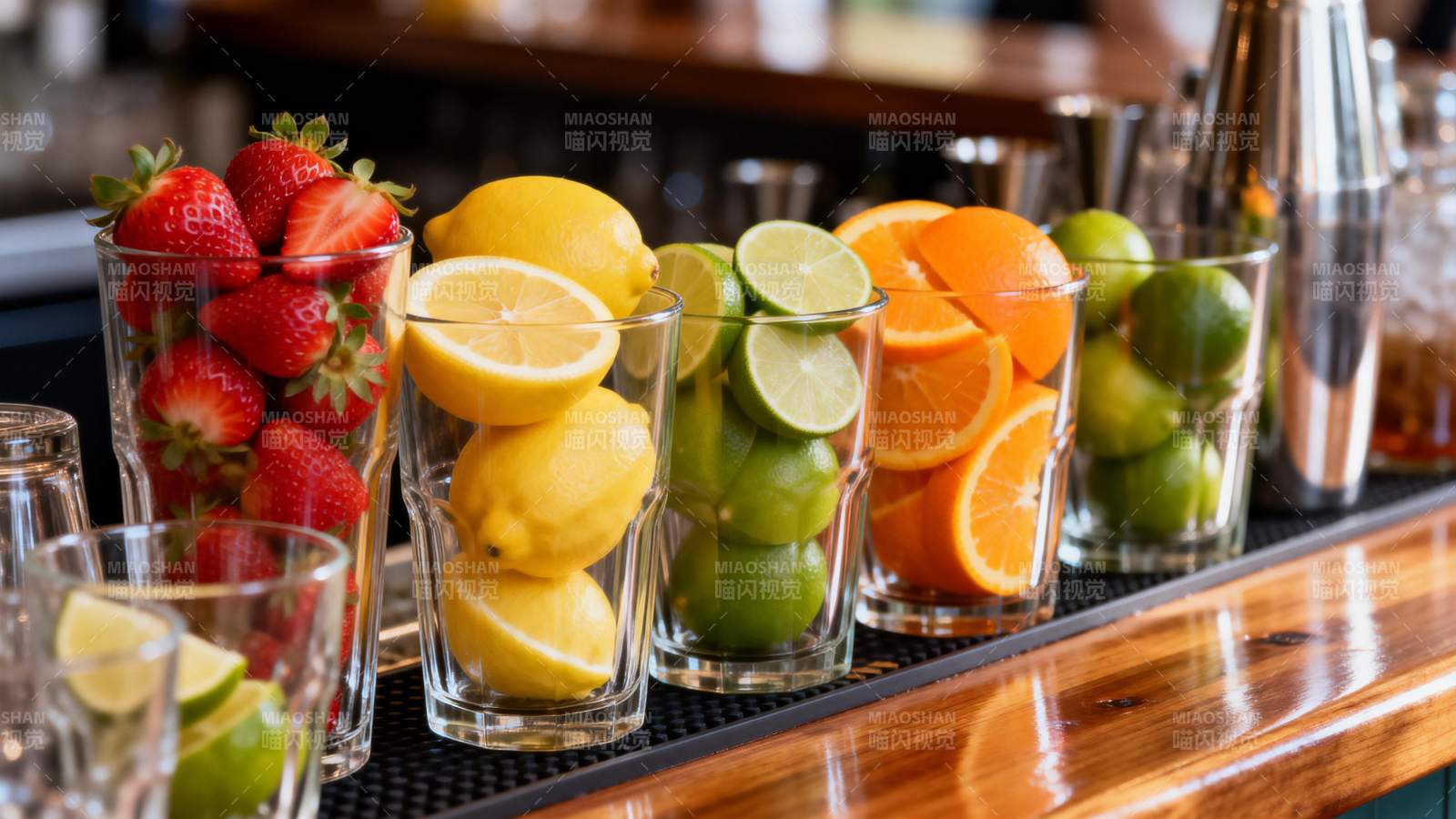 水果饮品原料准备图片