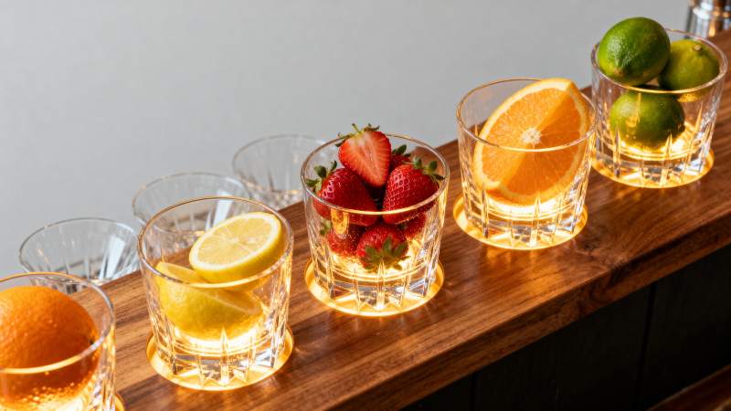 水果饮品摆拍图片