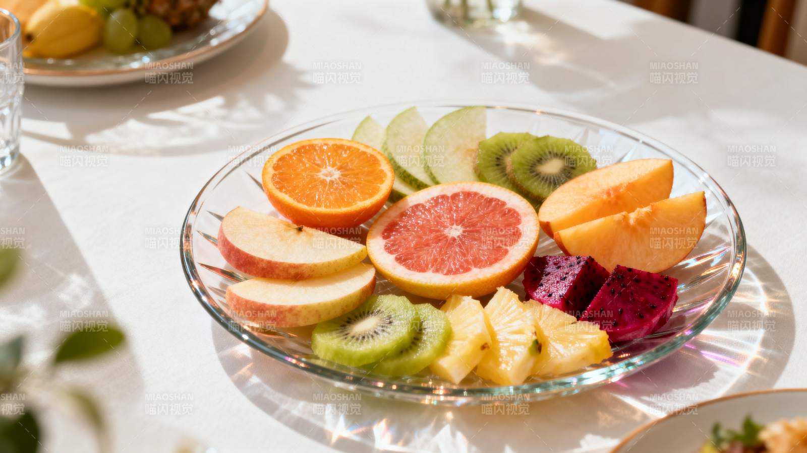 缤纷水果拼盘图片