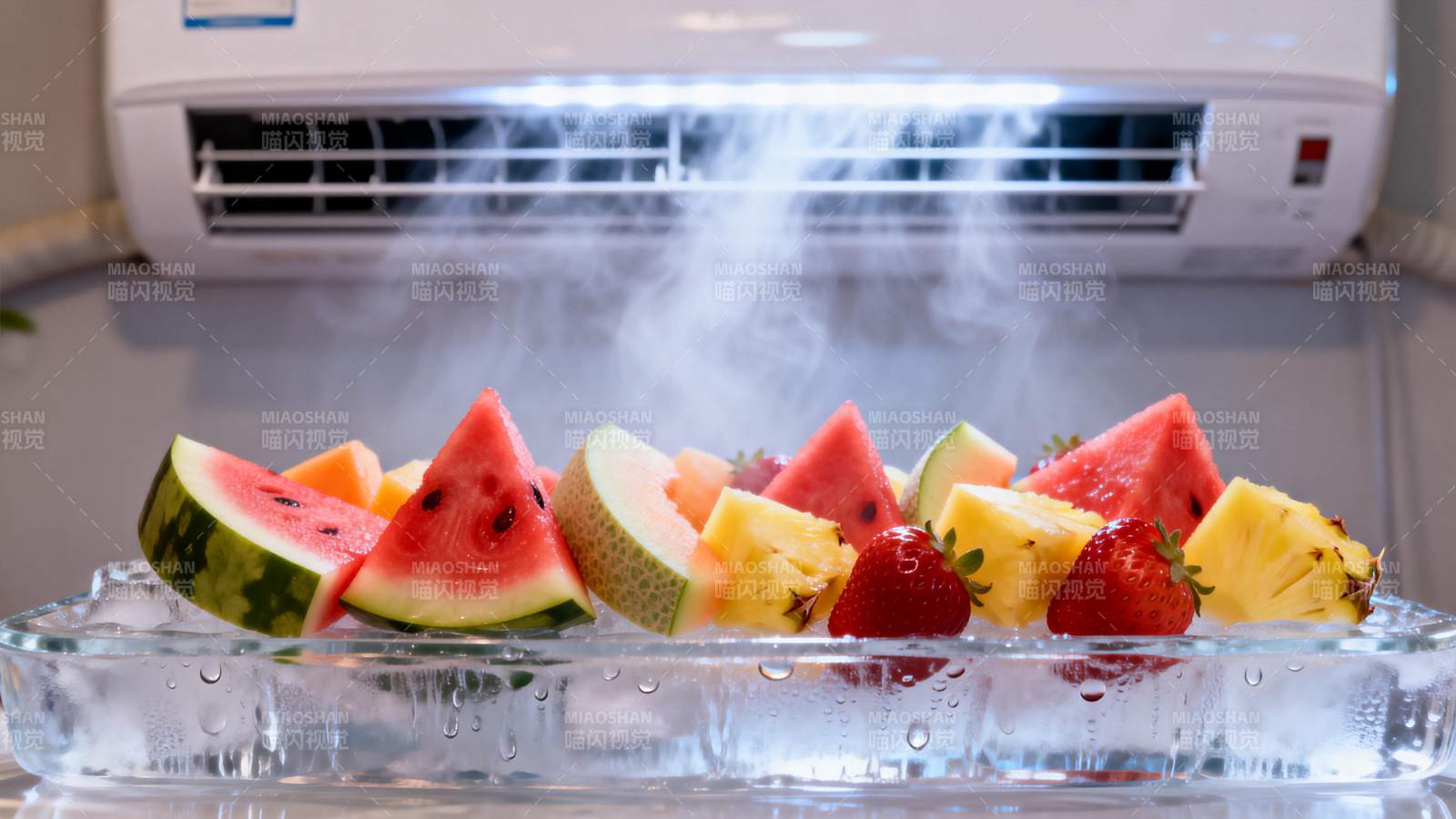 冰镇水果 清凉一夏图片