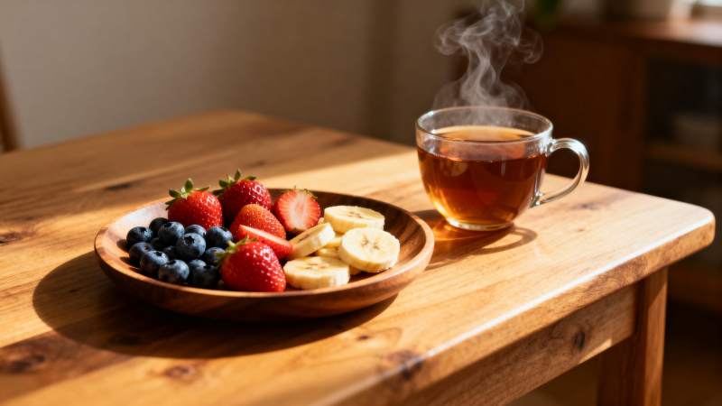 水果茶点 温暖时光图片