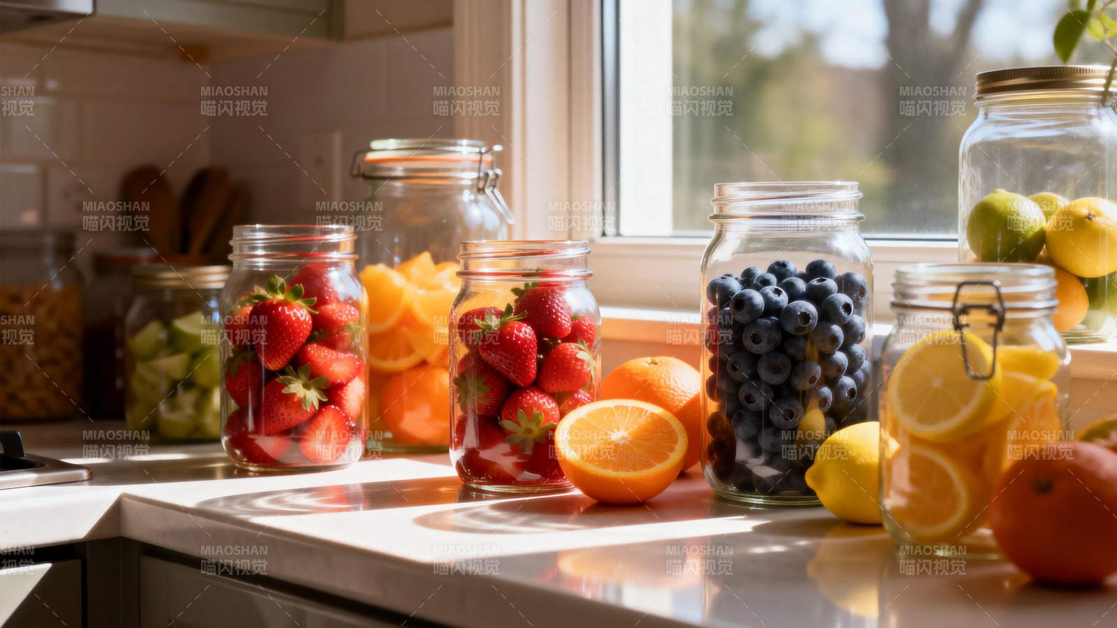 水果罐头阳光厨房图片