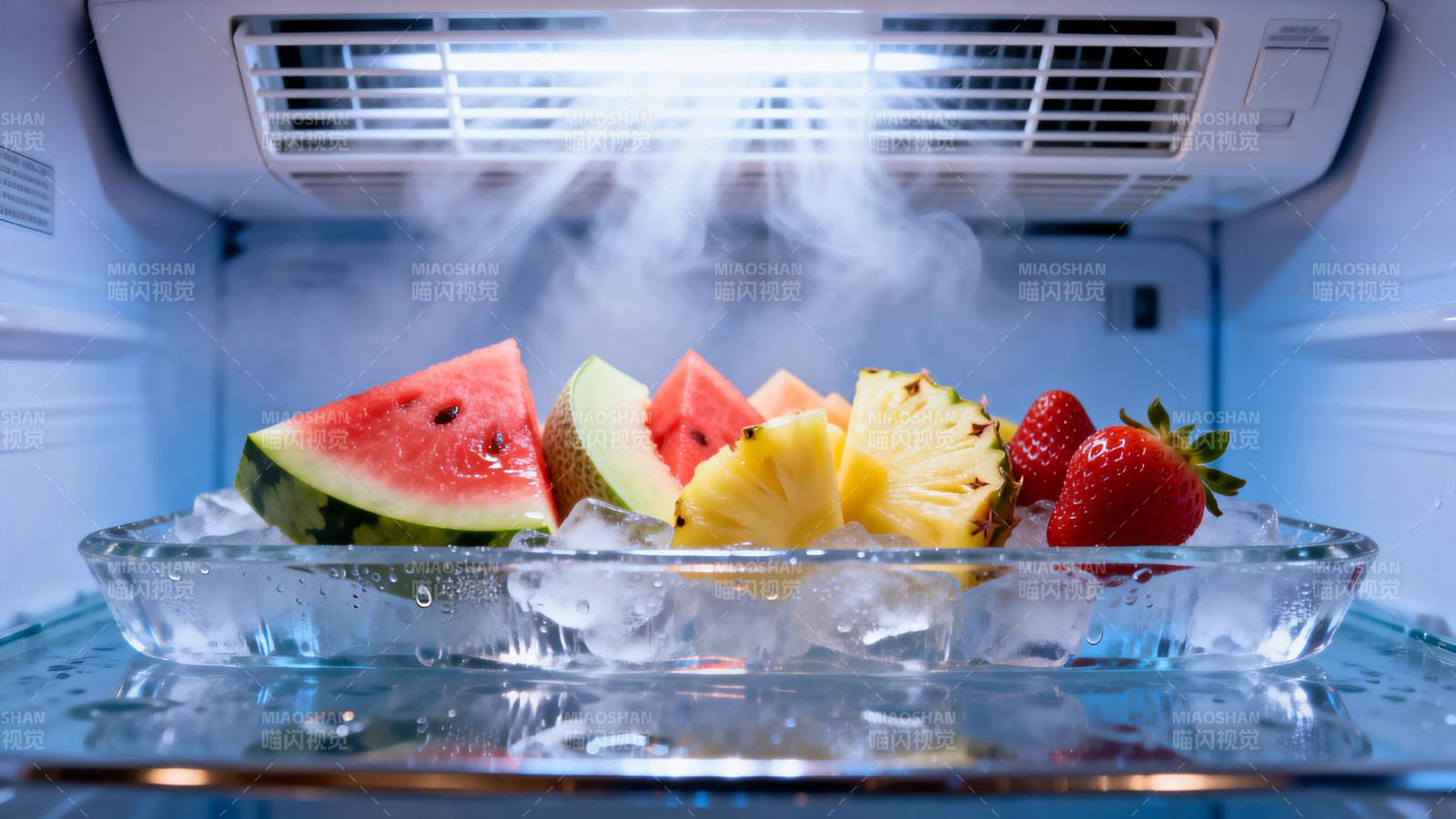 冰镇水果 清凉一夏图片