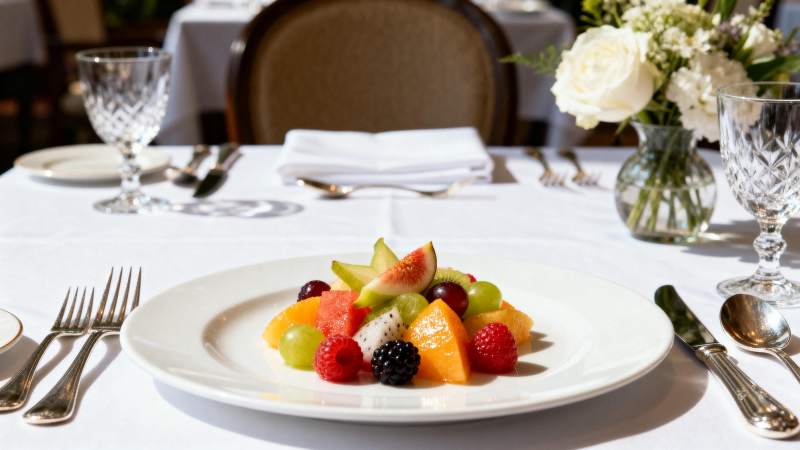 精致水果拼盘图片