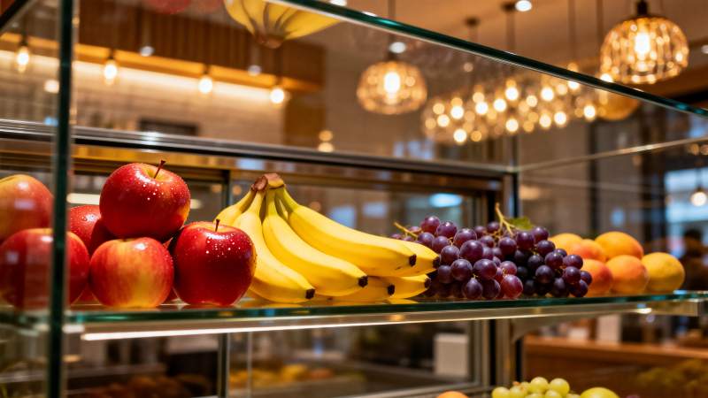 新鲜水果展示柜图片