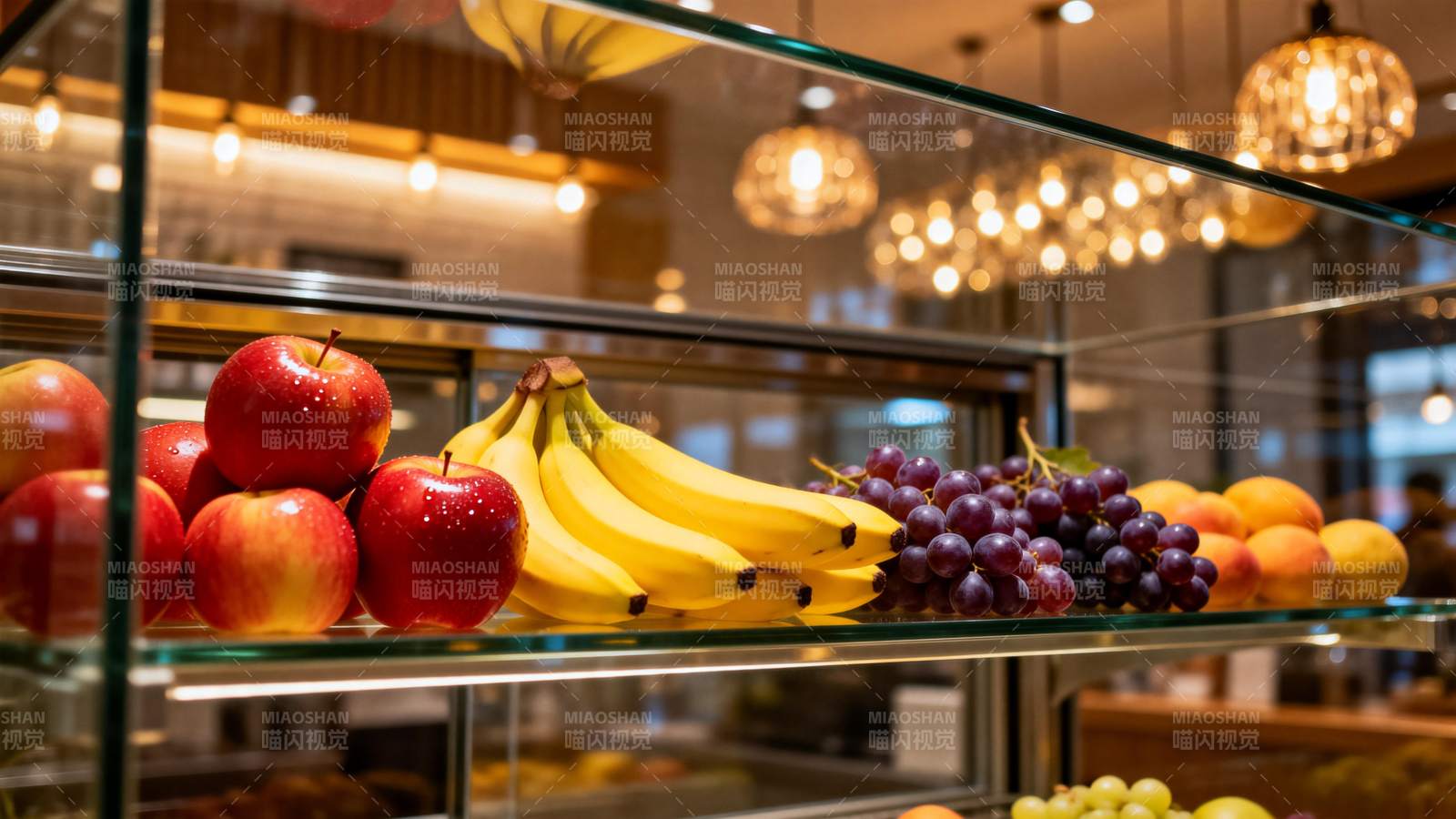 新鲜水果展示柜图片