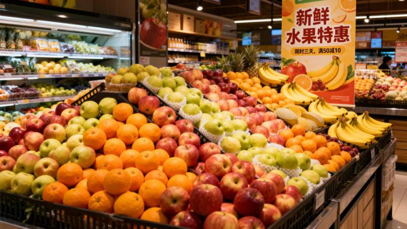 新鲜水果特惠图片