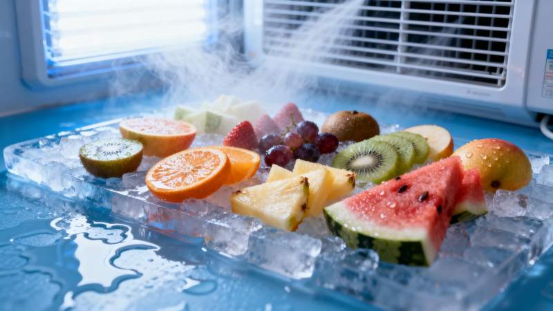 冰镇水果拼盘图片