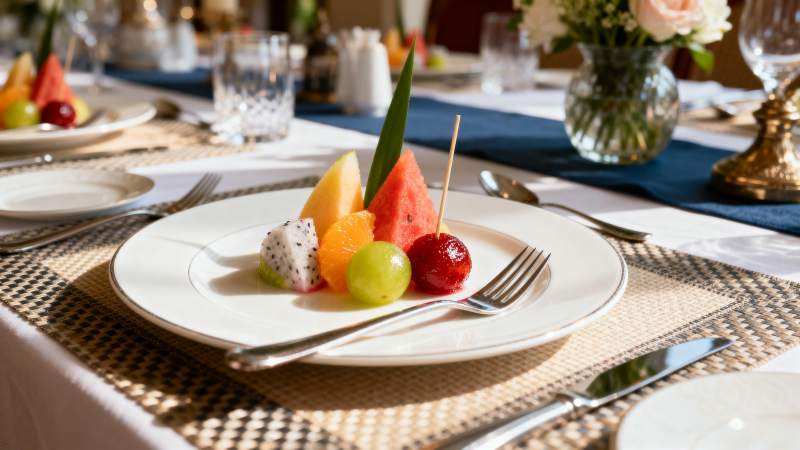 精致水果拼盘图片