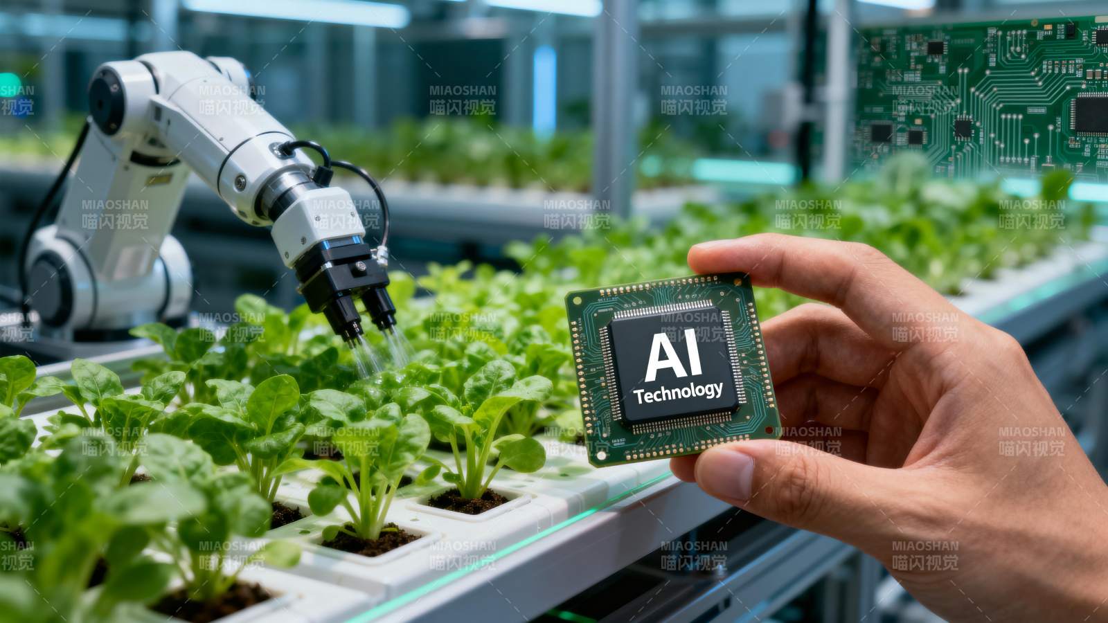 AI赋能智慧农业图片