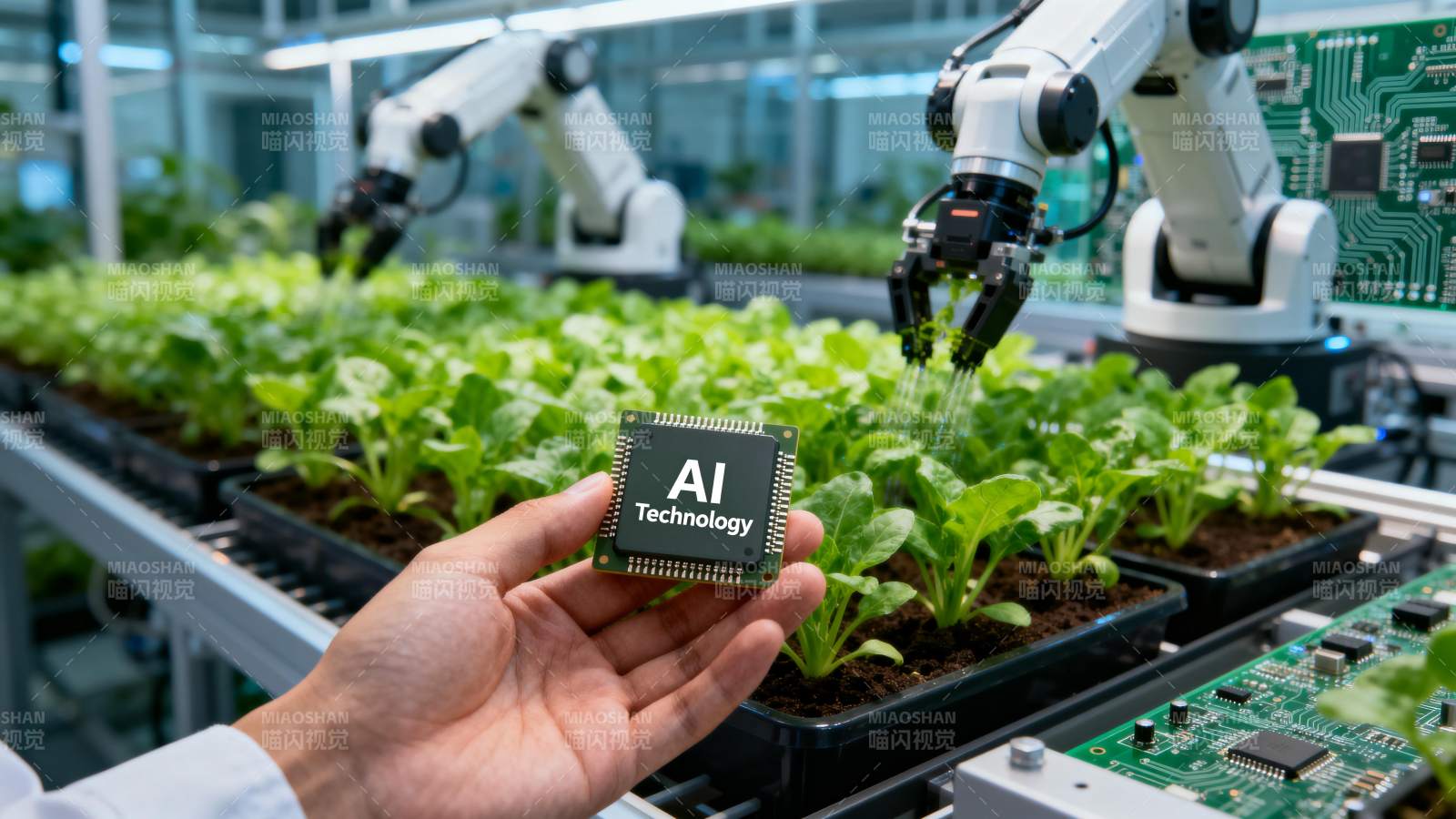 AI赋能智慧农业图片