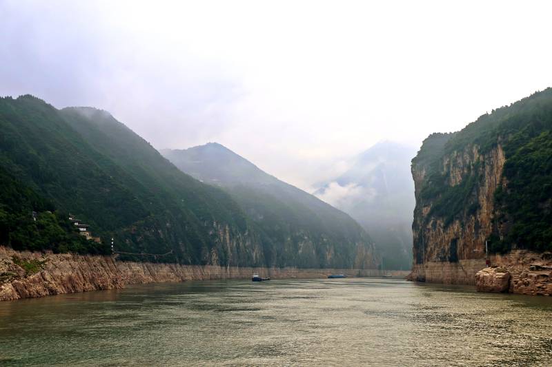 长江瞿塘峡图片