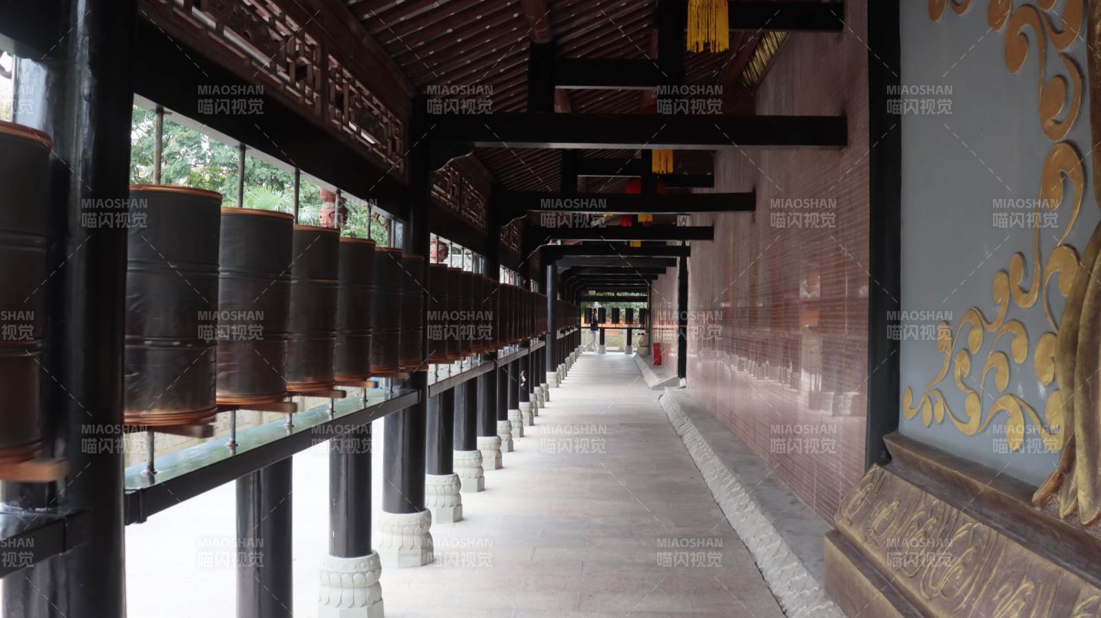 长廊古韵悠然图片