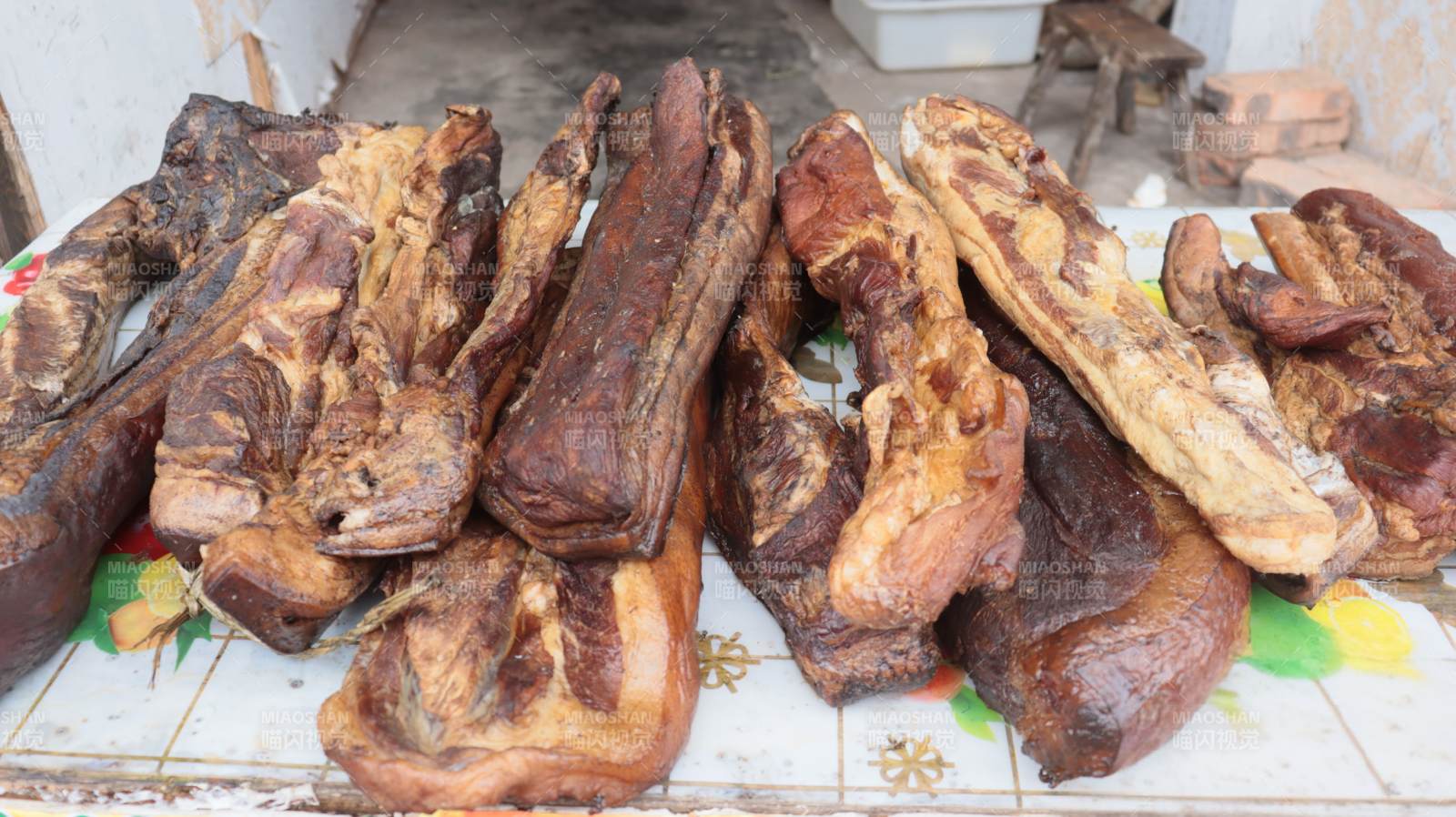 风干肉品展示图片