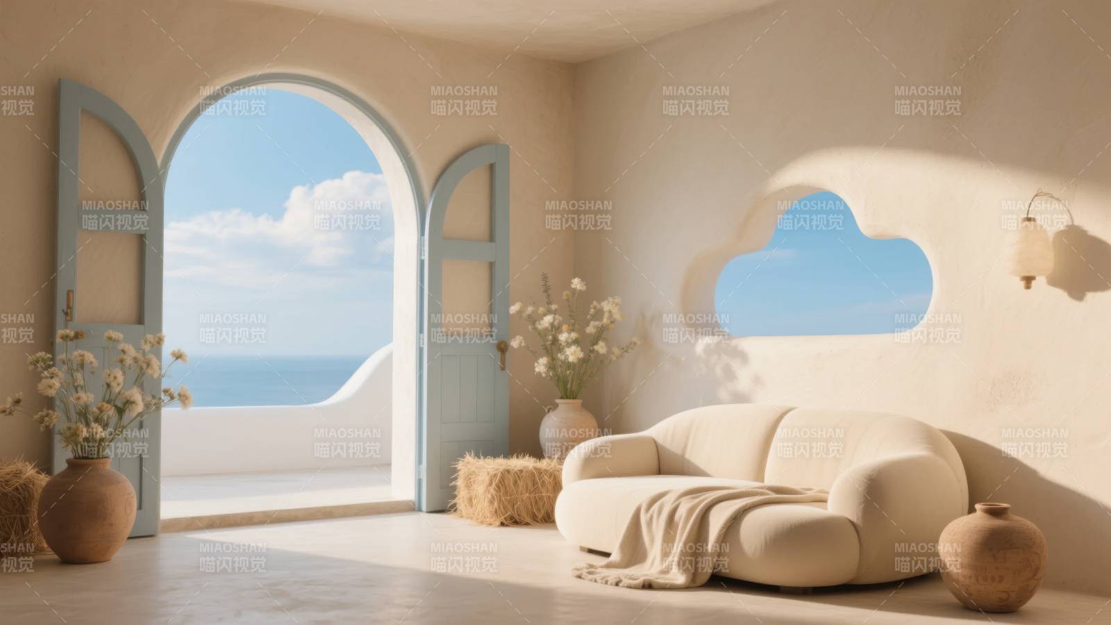 梦幻海景客厅图片