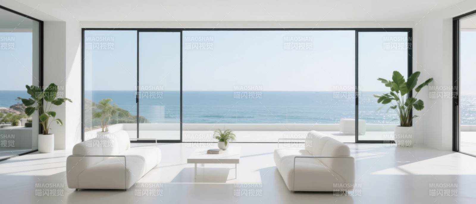 海景客厅 简约现代图片
