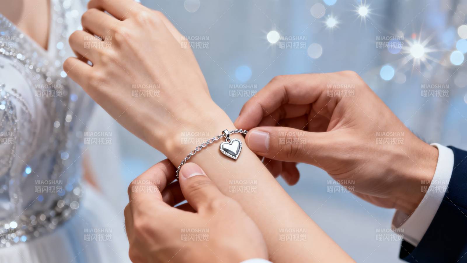 爱的承诺 手链见证图片