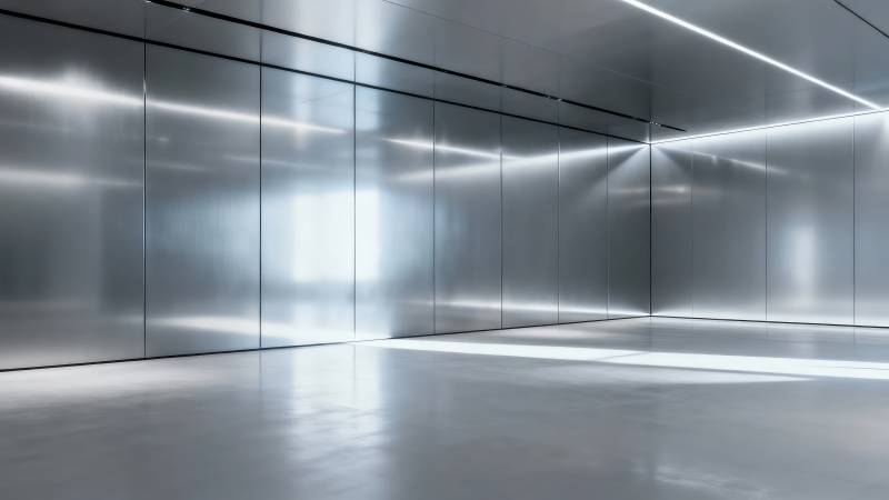 未来感金属空间图片