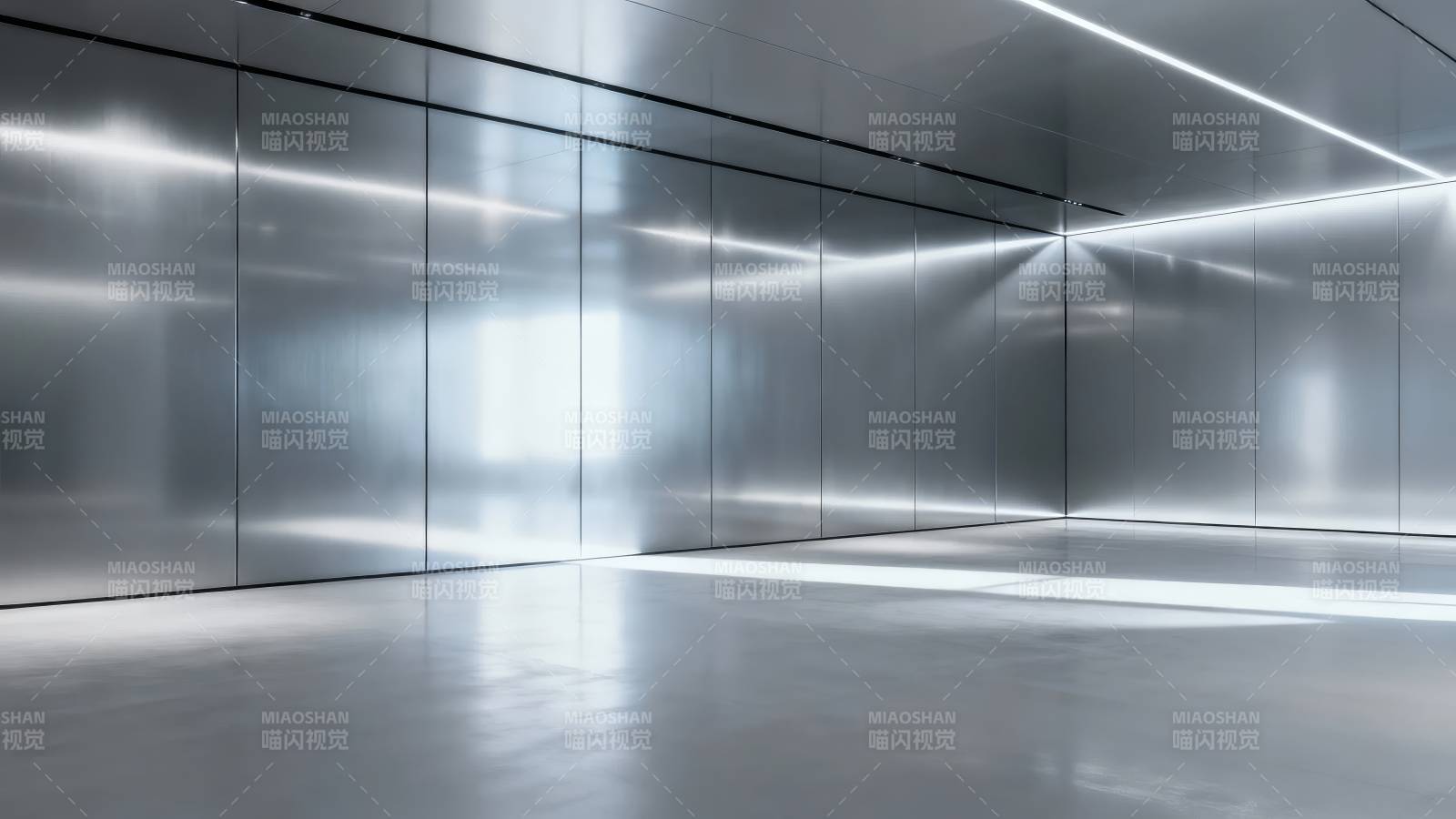 未来感金属空间图片