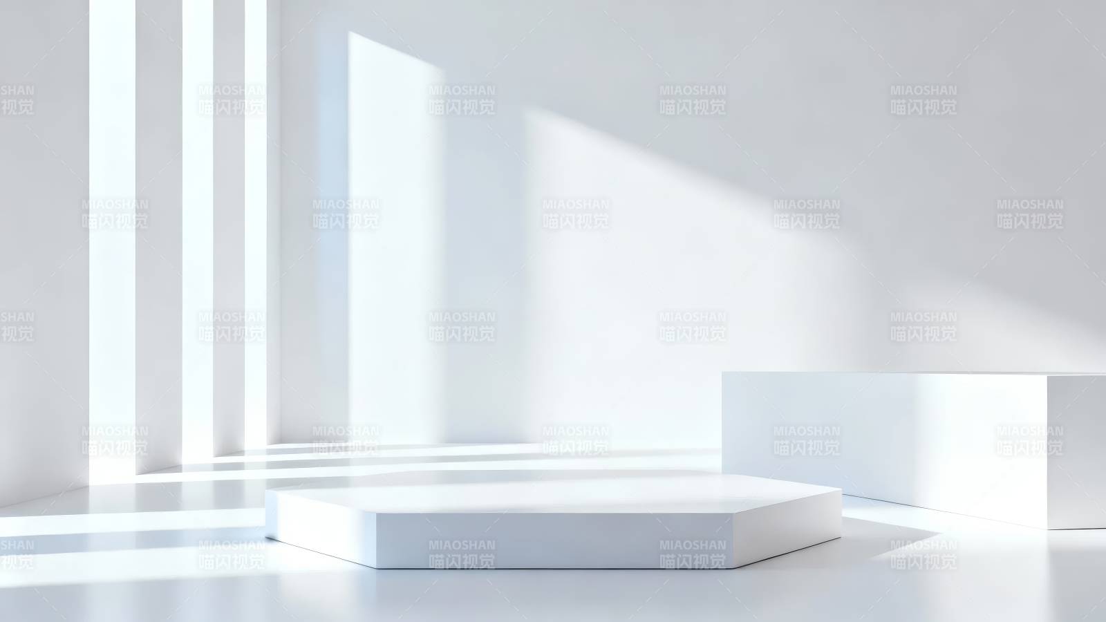 极简光影空间图片