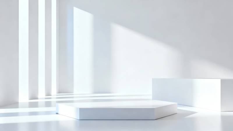 极简光影空间图片