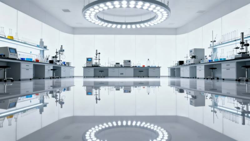 现代实验室内部图片