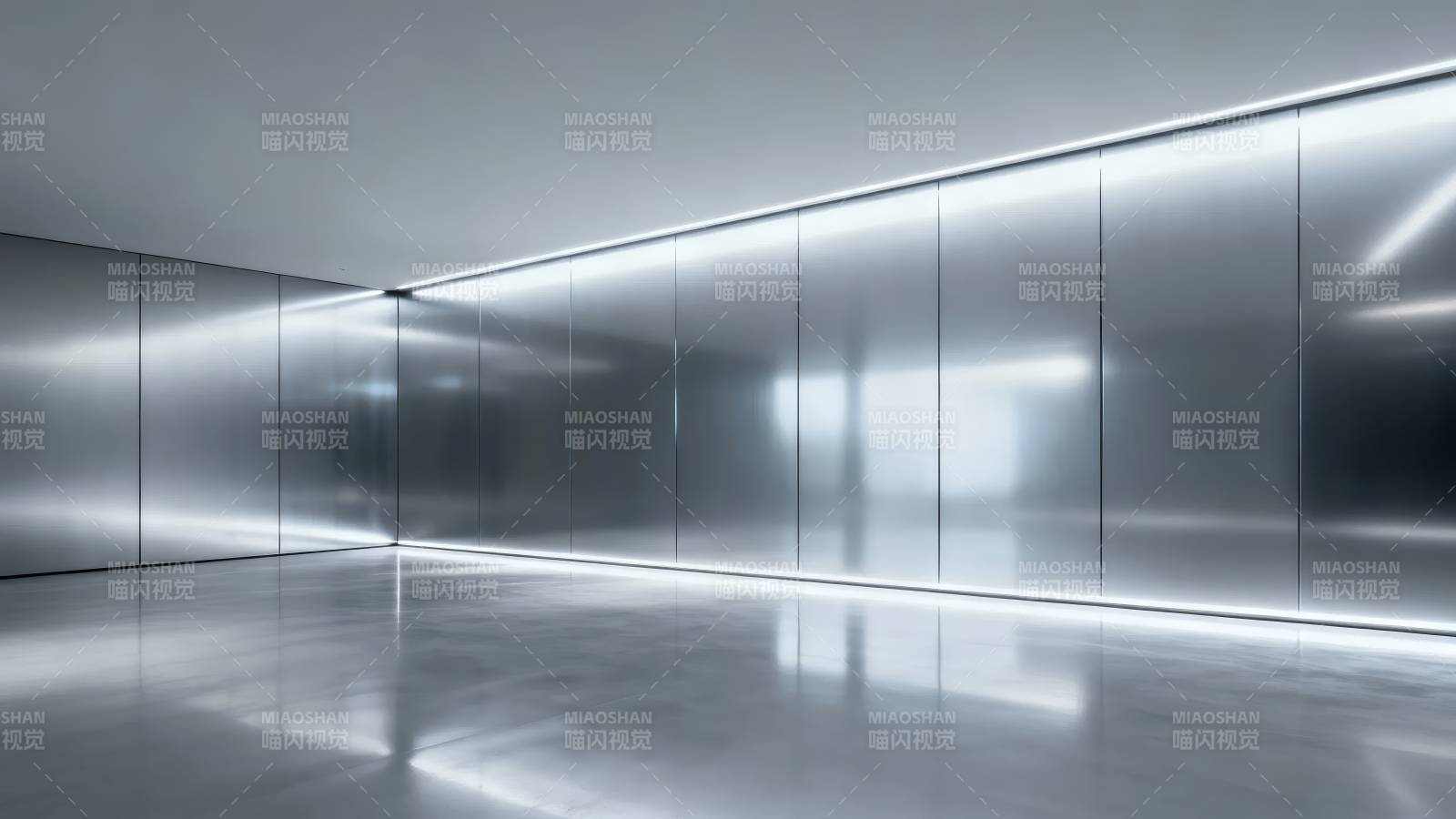 未来感金属空间图片