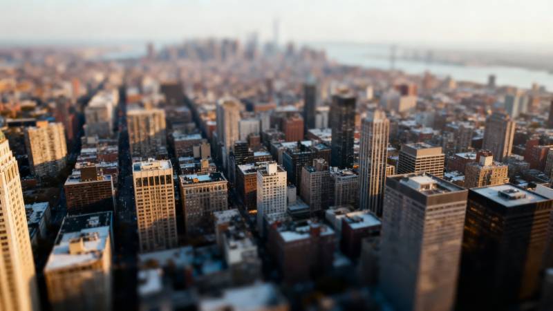 城市微缩景观图片