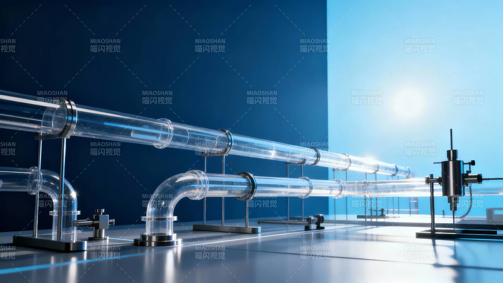 透明管道实验室图片