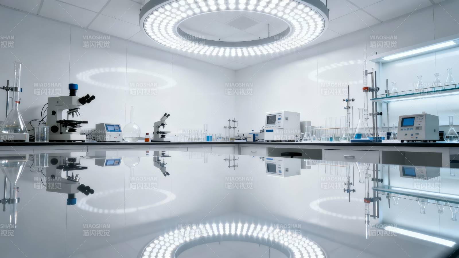 现代实验室内部图片