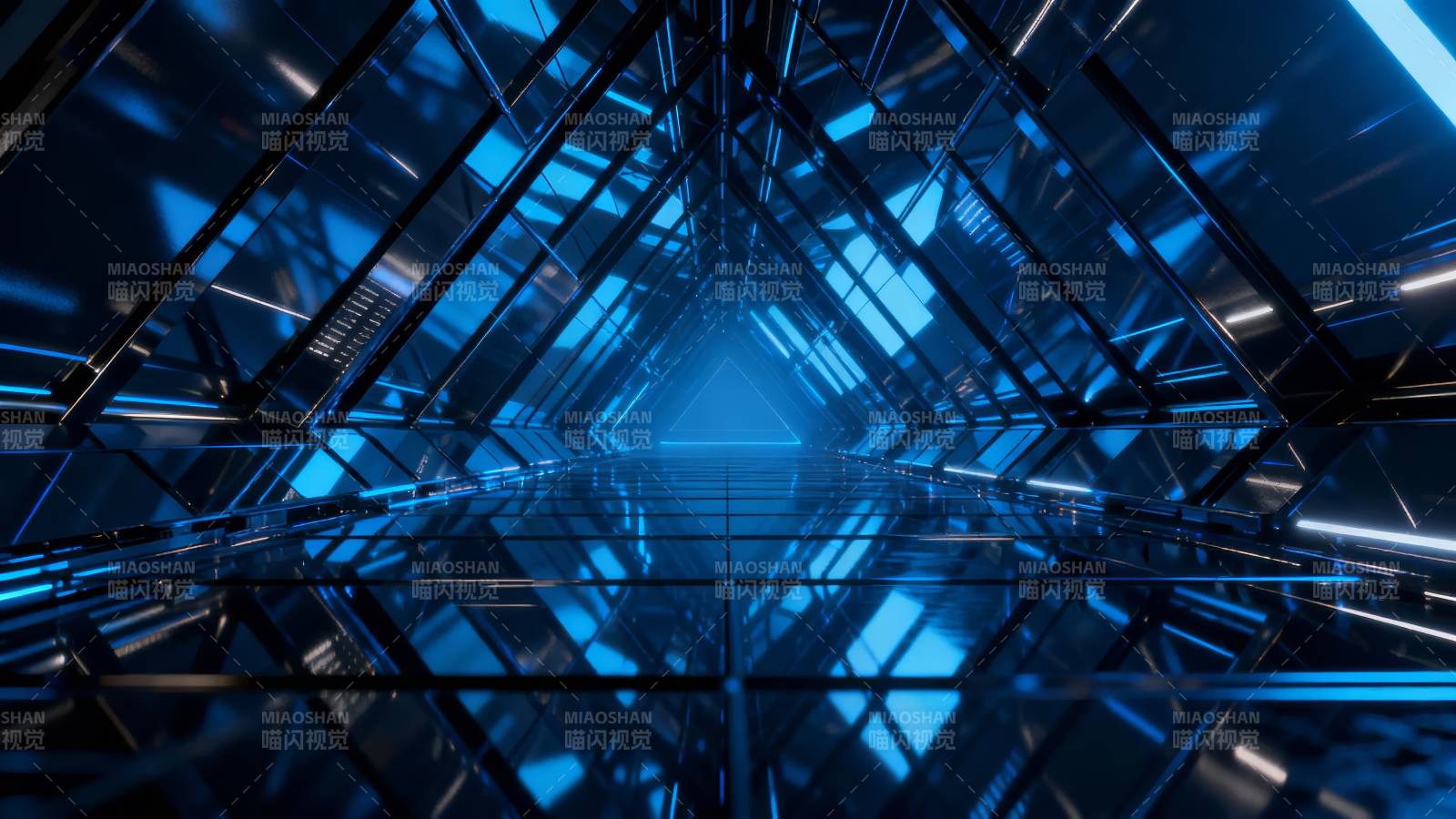 未来科技隧道图片