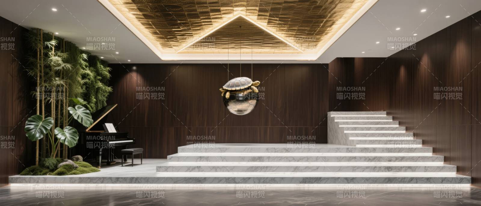 现代奢华大厅设计图片