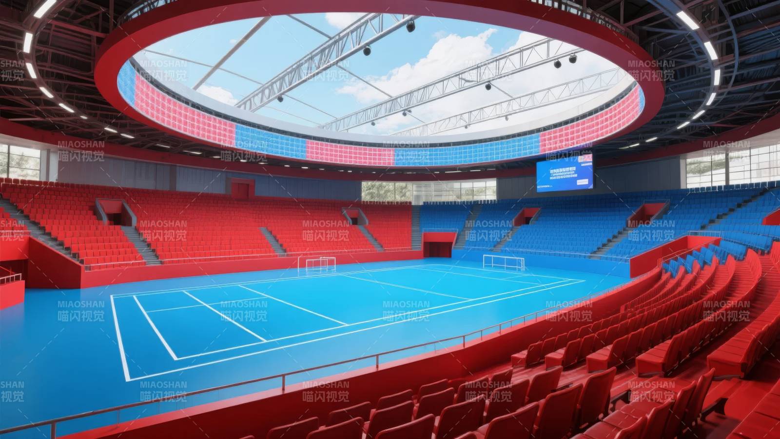 现代化室内体育馆图片