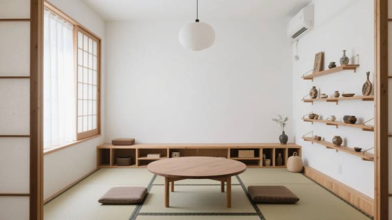 日式简约禅意空间图片