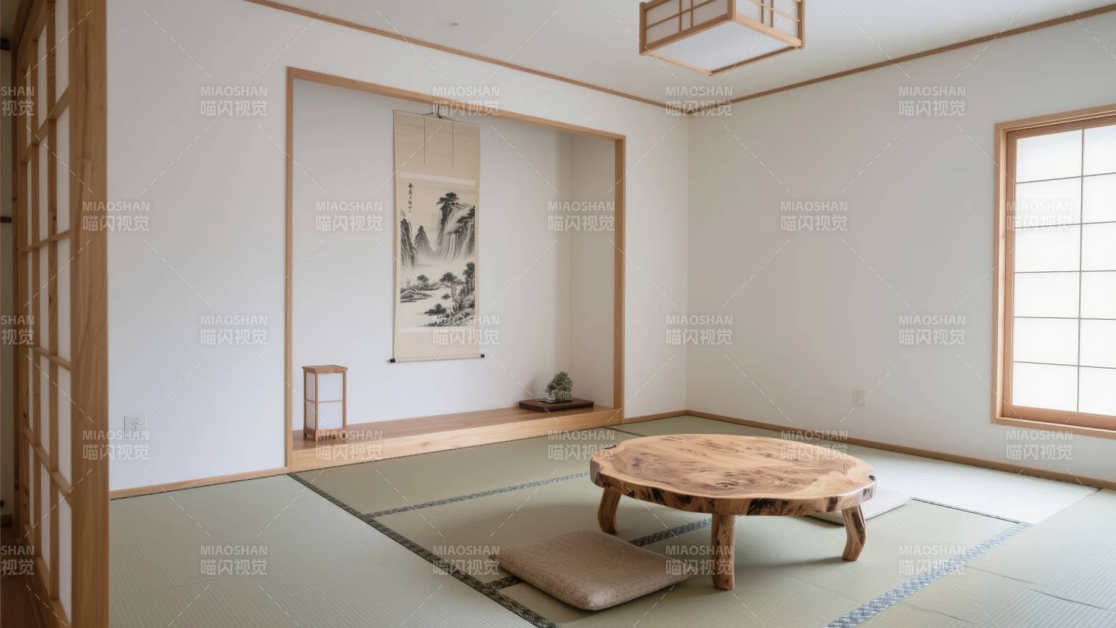 日式榻榻米房间图片