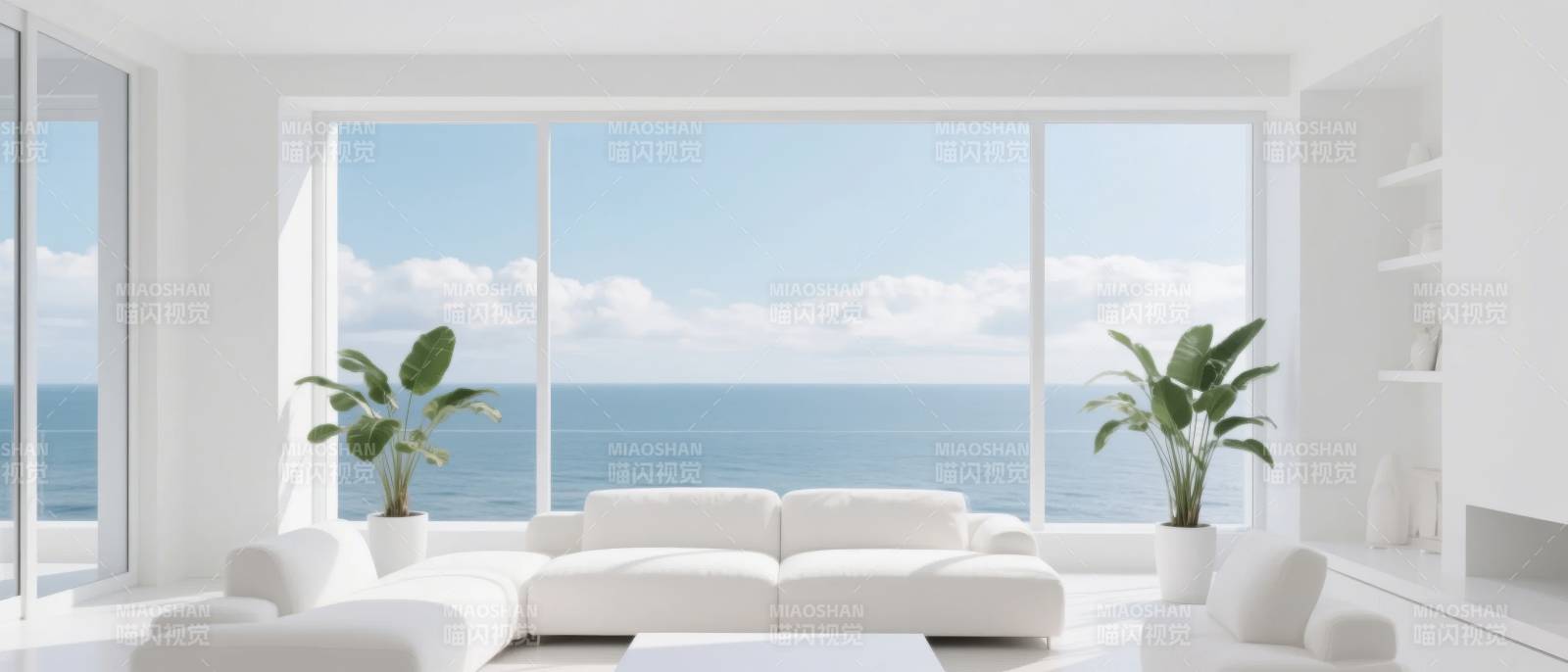 海景客厅 简约现代图片