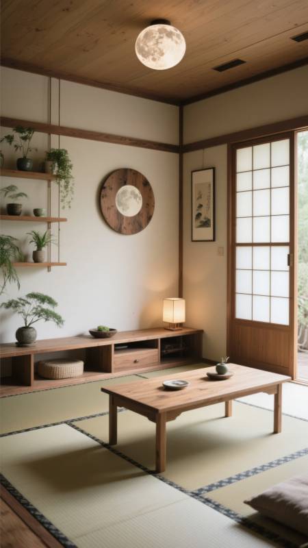 日式禅意茶室图片