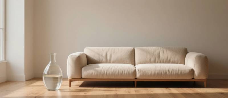 简约沙发静谧空间图片