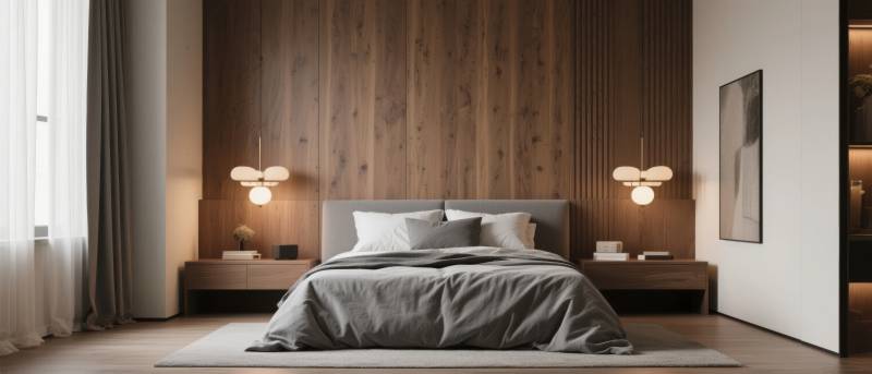 现代简约卧室设计图片