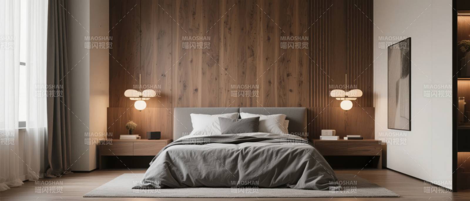 现代简约卧室设计图片