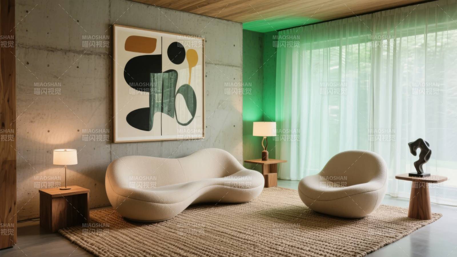 现代简约客厅设计图片