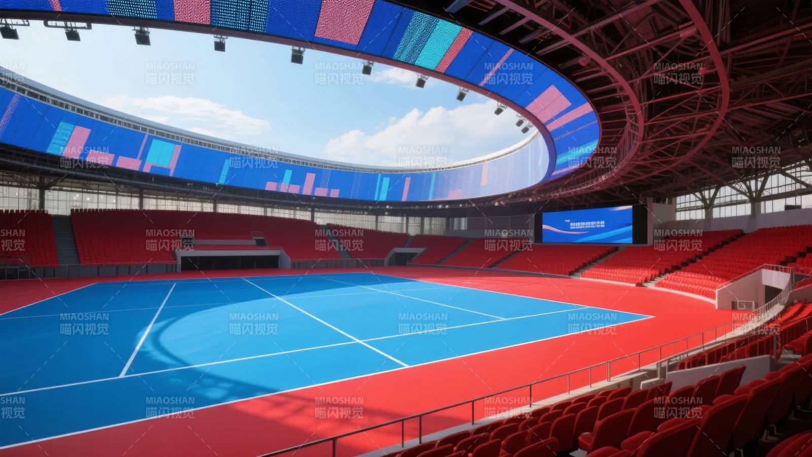 现代化室内体育馆图片