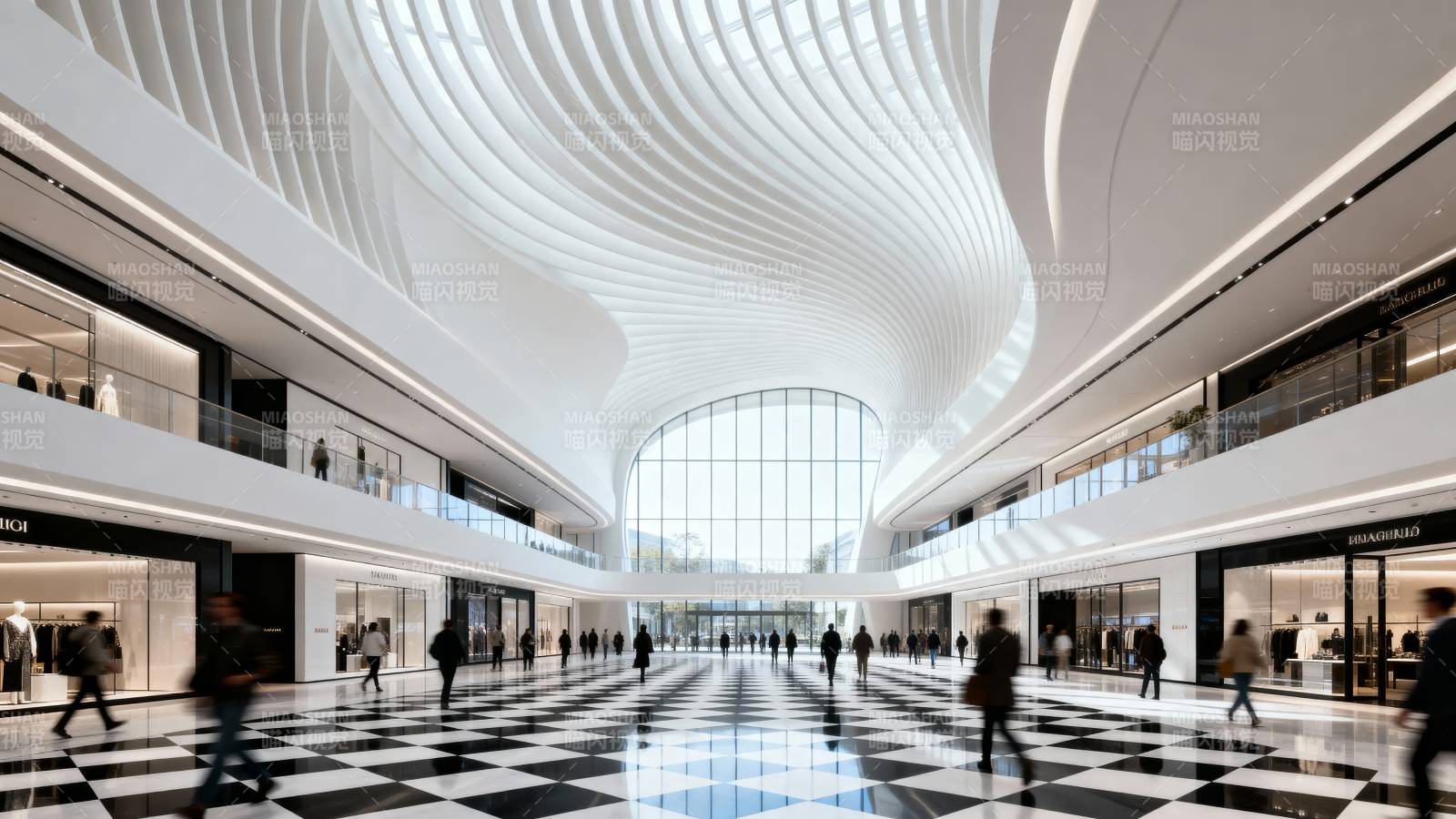 现代商场内部设计图片