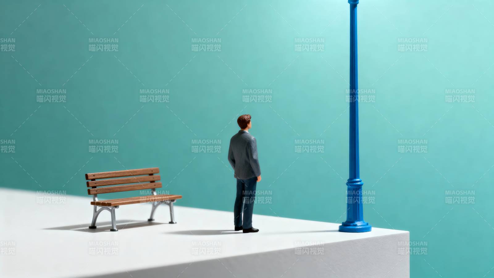 孤独的等待图片