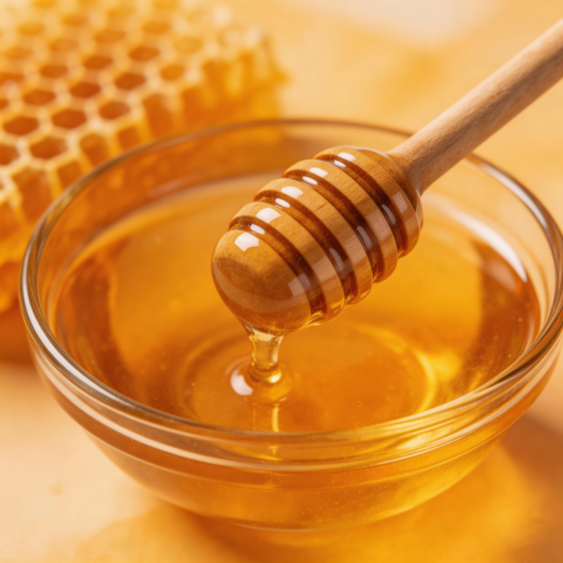 蜂蜜滴落瞬间图片