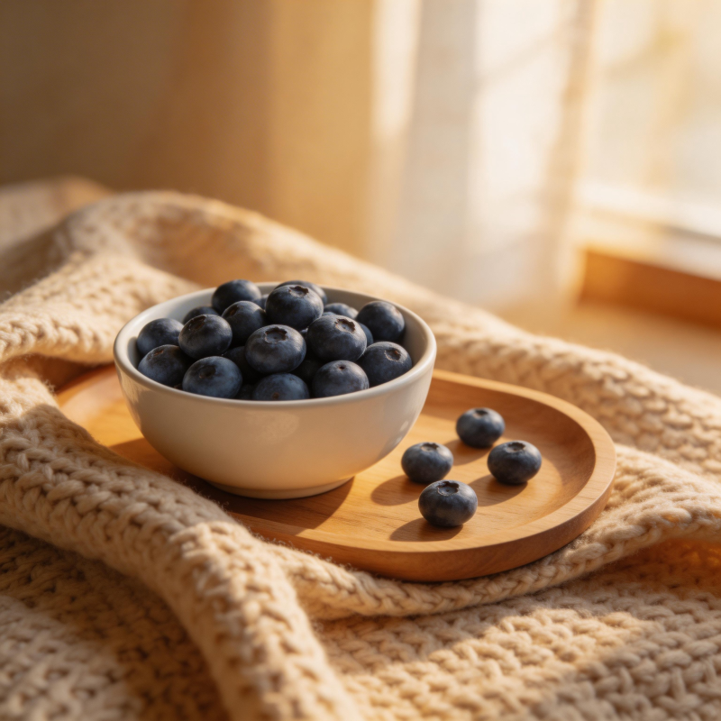 蓝莓静享时光图片