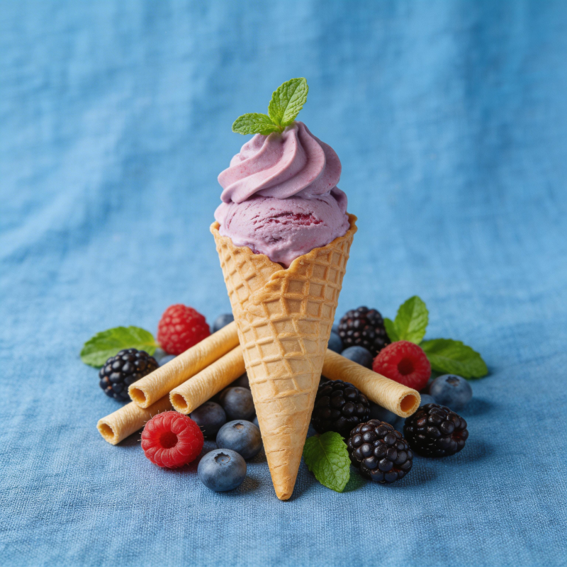 紫薯冰淇淋图片