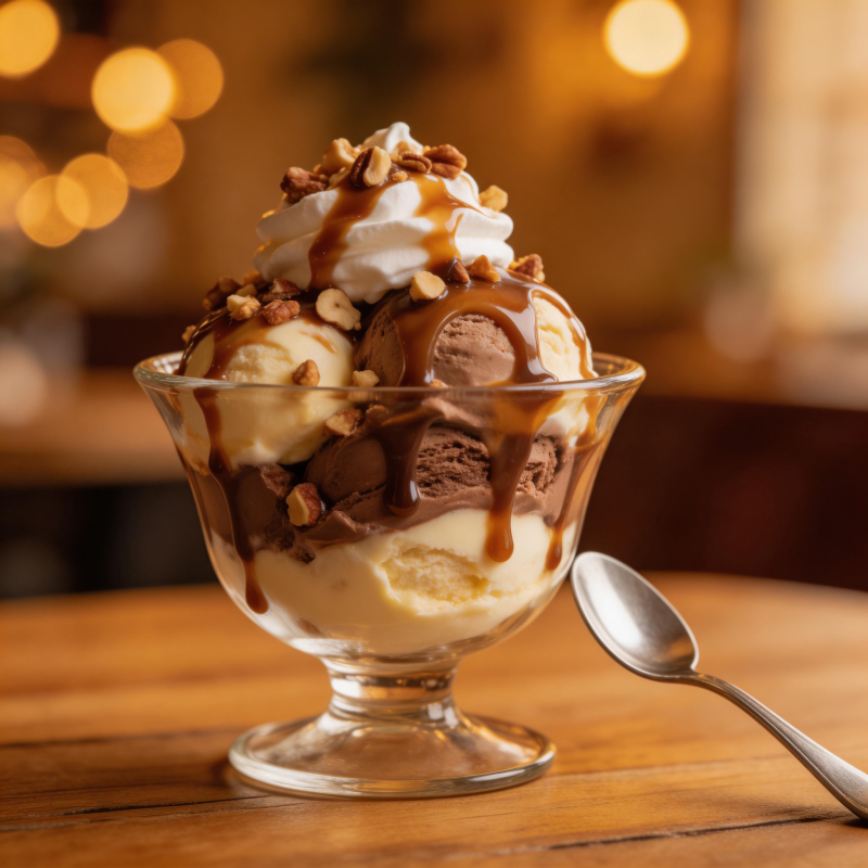 甜蜜冰淇淋盛宴图片