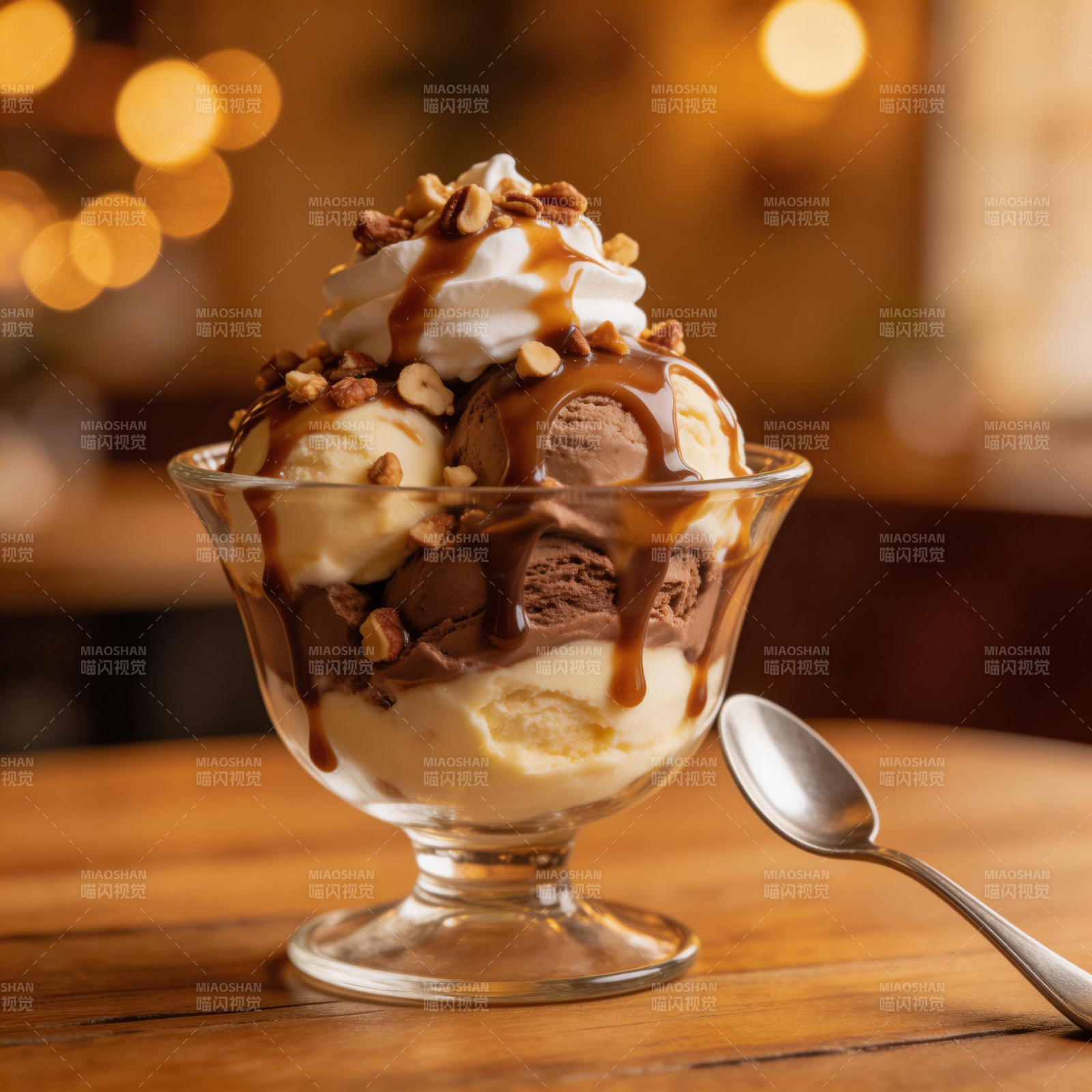 甜蜜冰淇淋盛宴图片